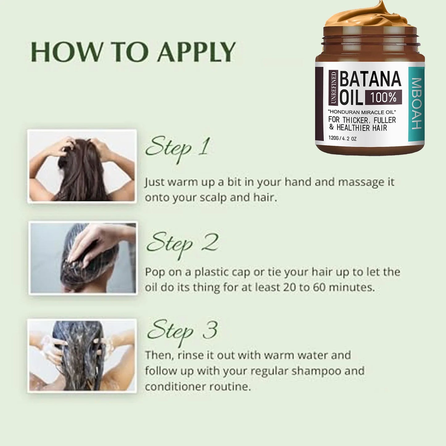 Honduran Batana Oil Haircare