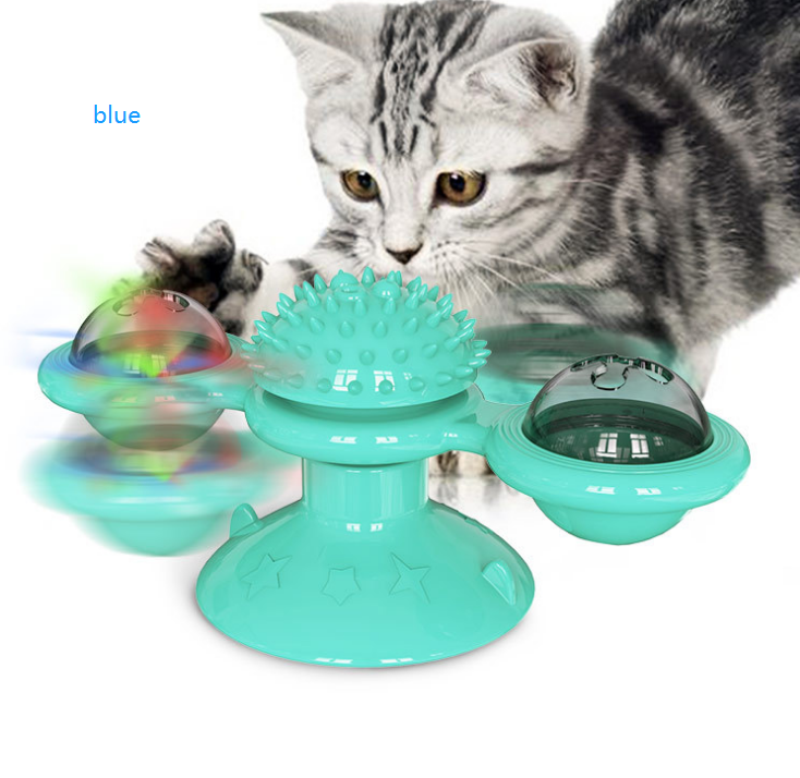 Cat Spinning Wheel and Windmill Toy
